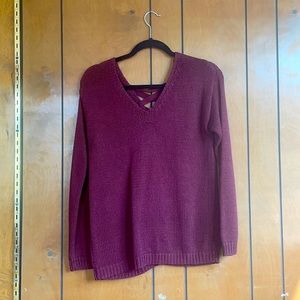 💗 4/$12 Burgundy Knit Sweater